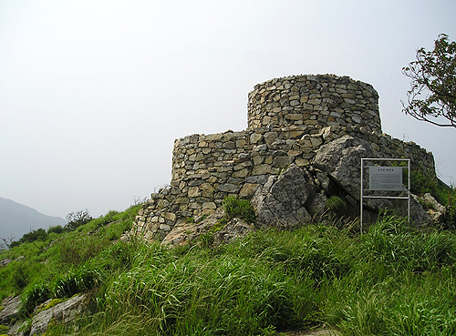 호구산 봉화대. 